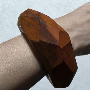Monies Wooden Bracelet In EUC